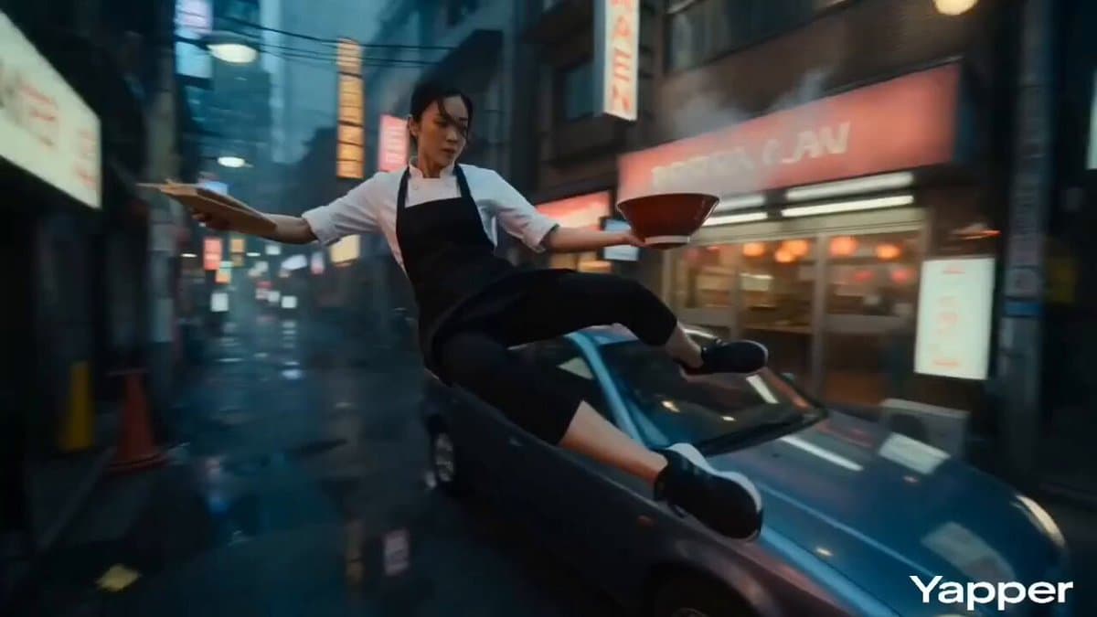 Hyper-Focused Ramen Chef Sprint Cinematic preview