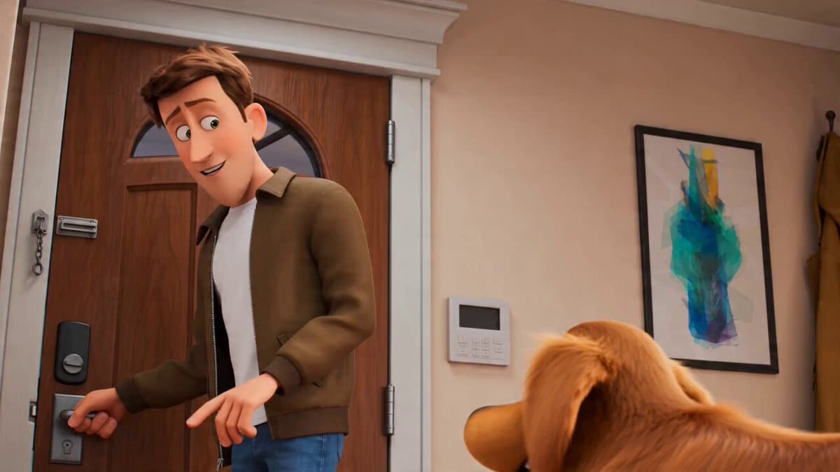 Adult Male and Golden Retriever Subject Description preview