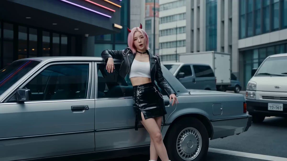 Cinematic K-pop Music Video with Lip Sync preview
