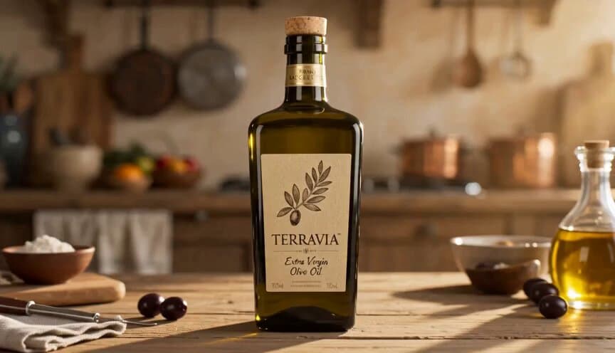 3D Realism Olive Oil Ad Prompt preview