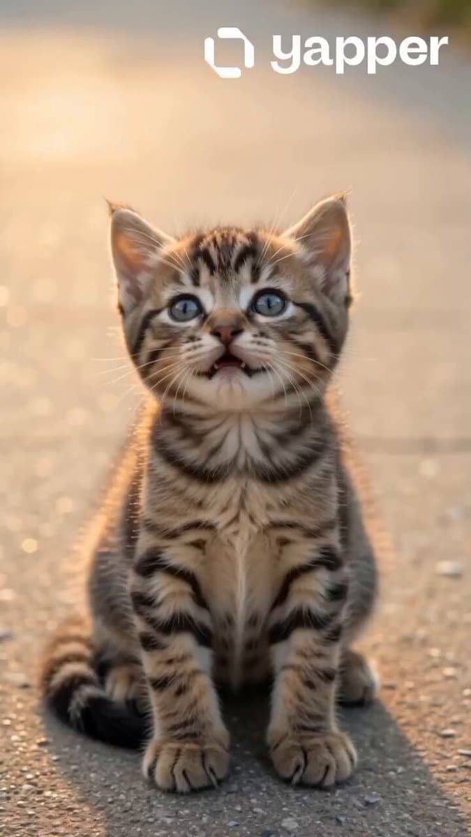 Emotional Kitten Rescue Scene preview