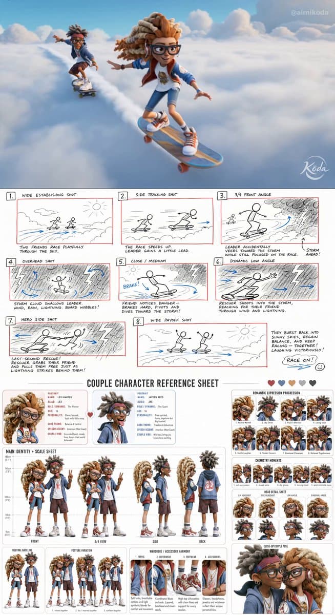 Stylized 3D Animation Adventure preview