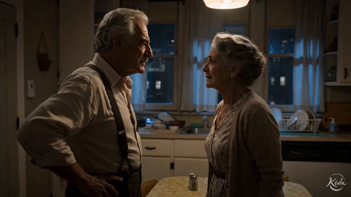 Cinematic Emotional Kitchen Confrontation preview