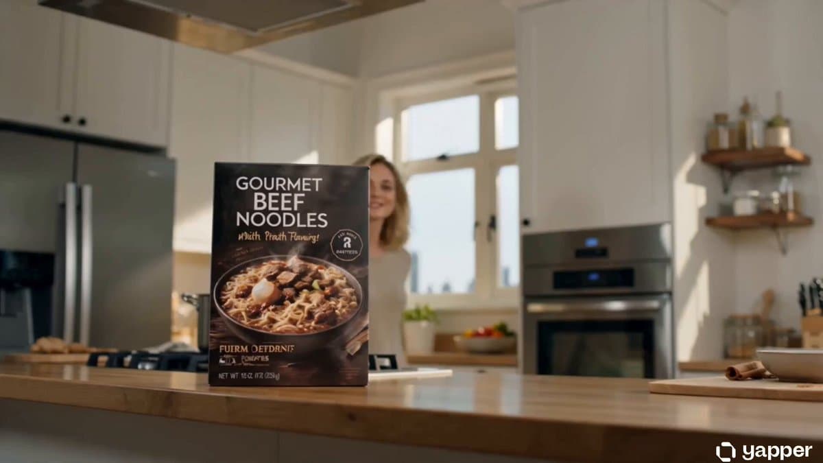 Instant Noodle Commercial Sequence preview