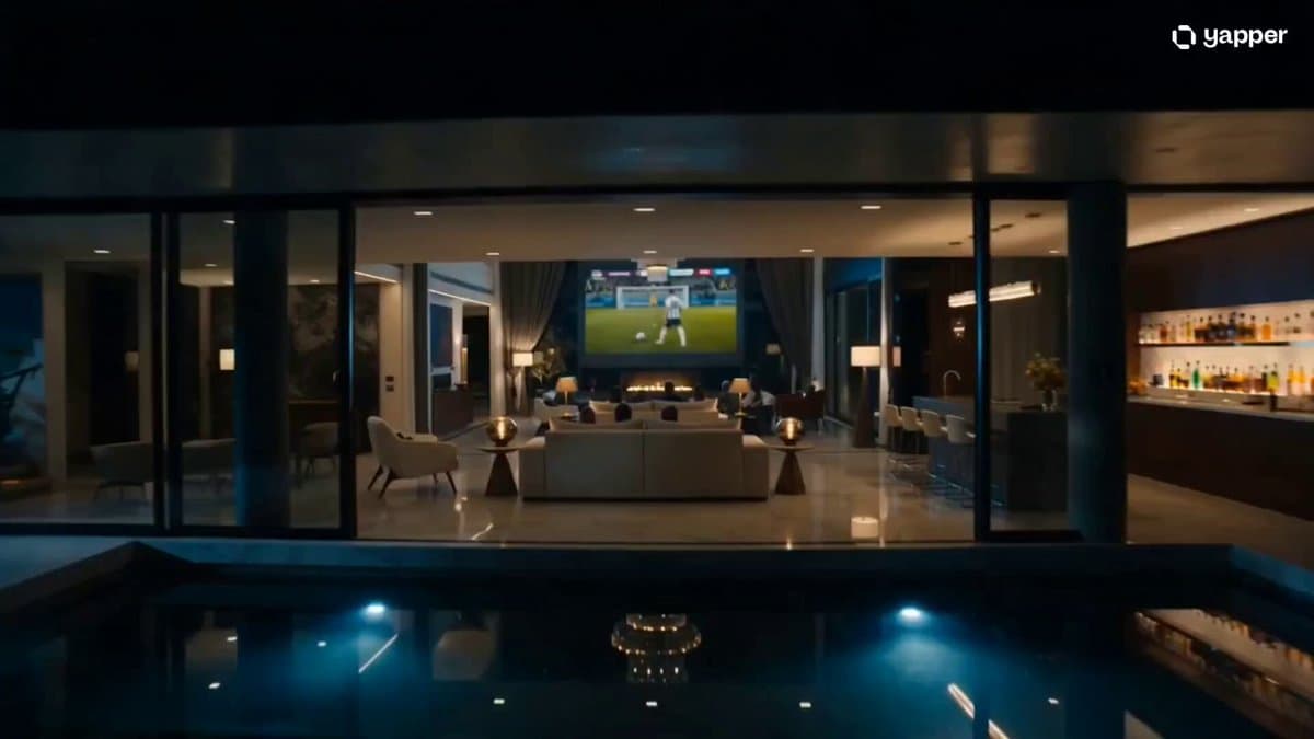 Luxury Family Football Celebration Scene preview