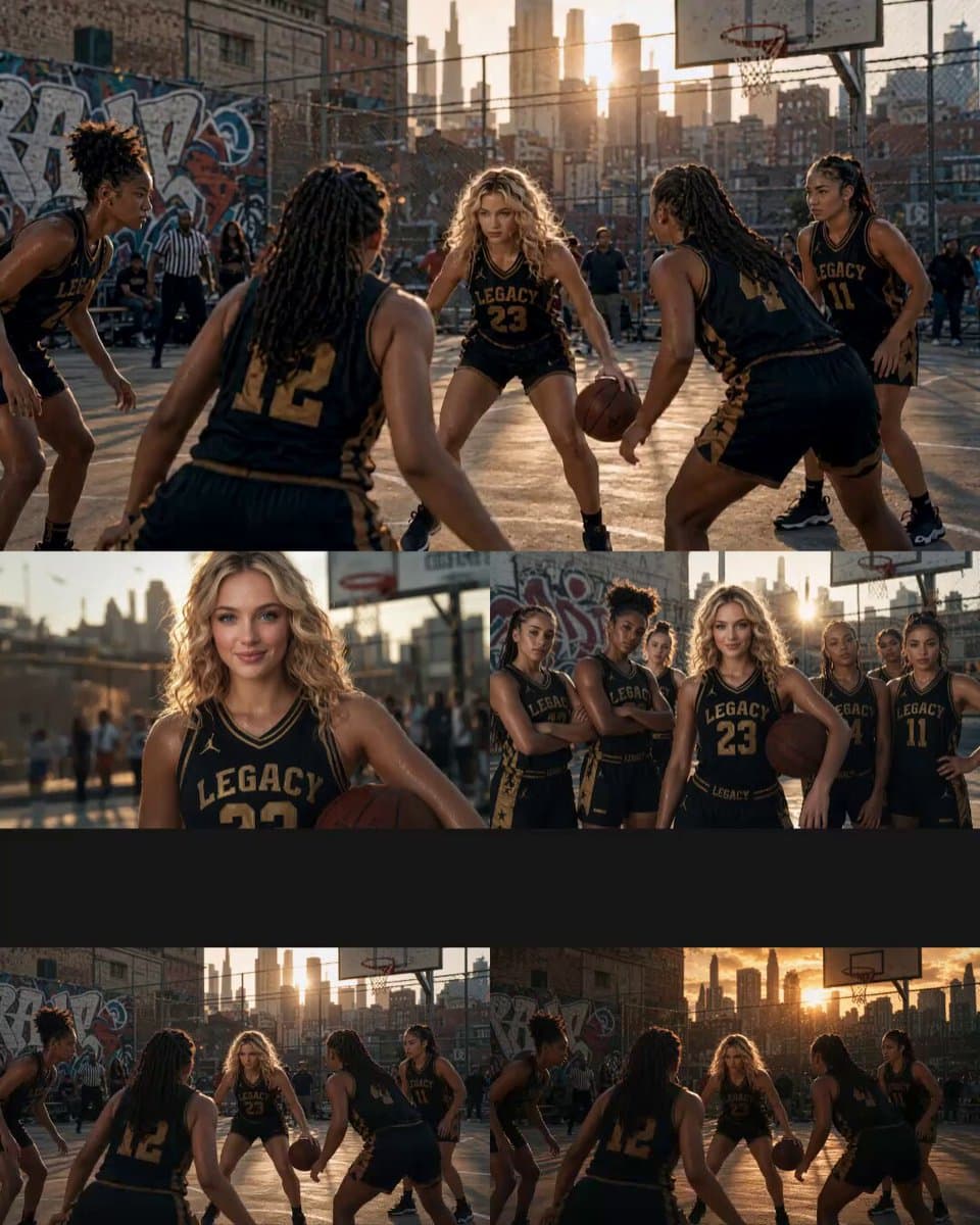 Cinematic Basketball Movie Sequence preview