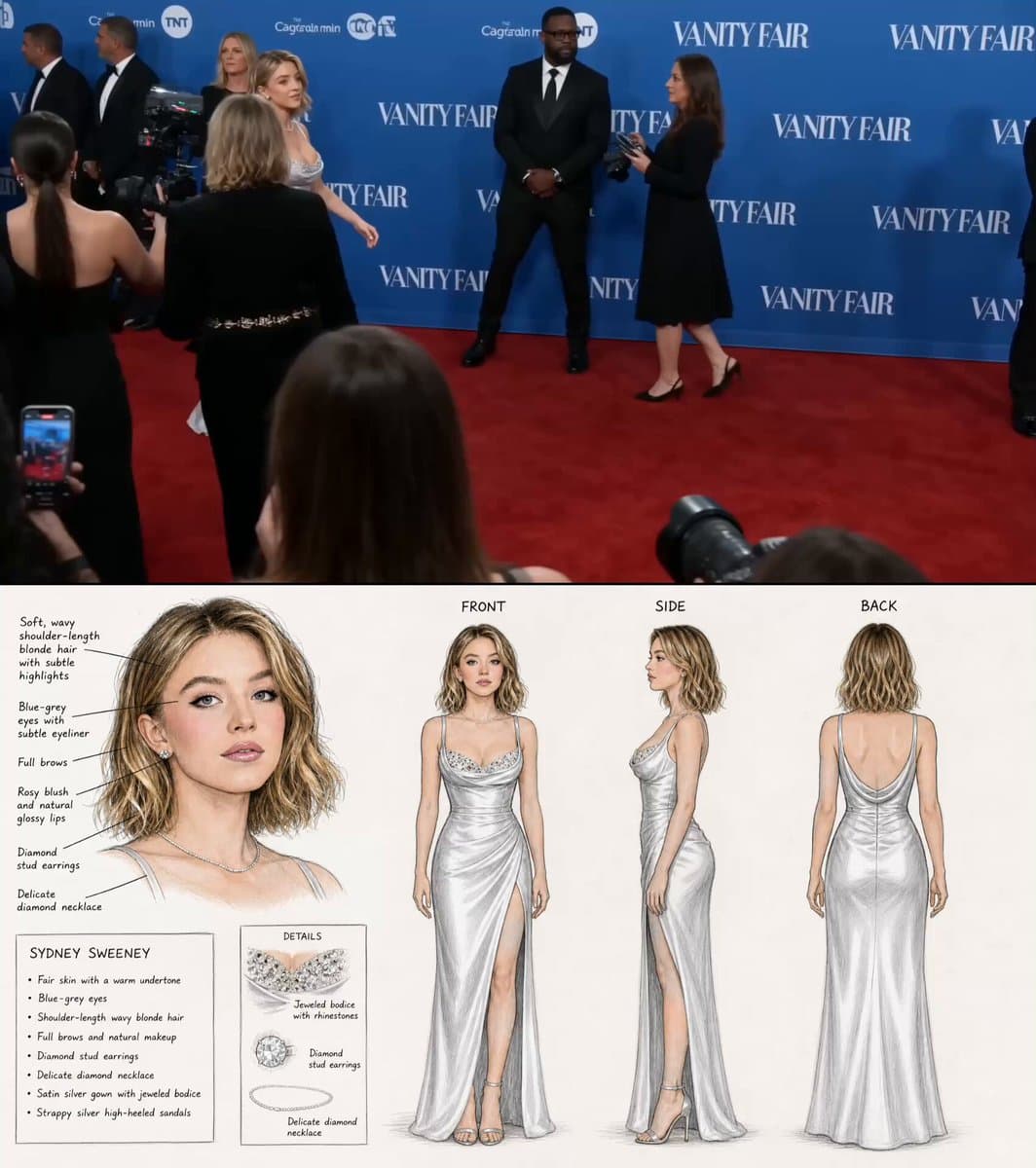 Red Carpet Character Reference Walk preview