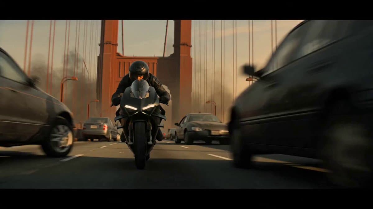 Motorcycle Chase Blockbuster Action Prompt preview