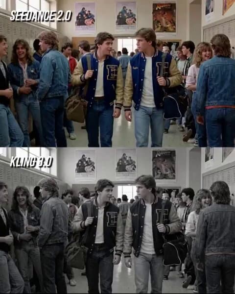 80s Teen Movie Hallway Standoff preview
