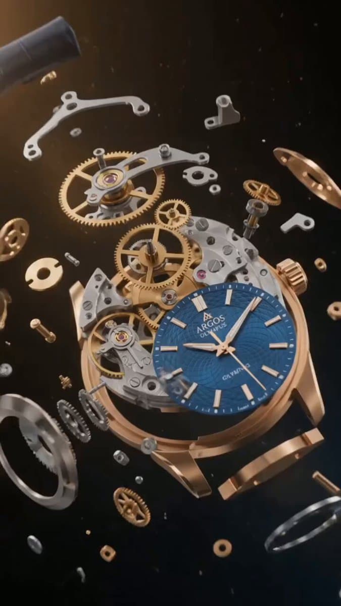 Luxury Watch Mechanical Explosion preview