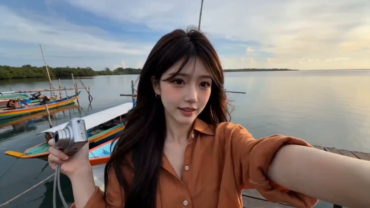 Authentic Indonesian Woman Vlog Aesthetic preview