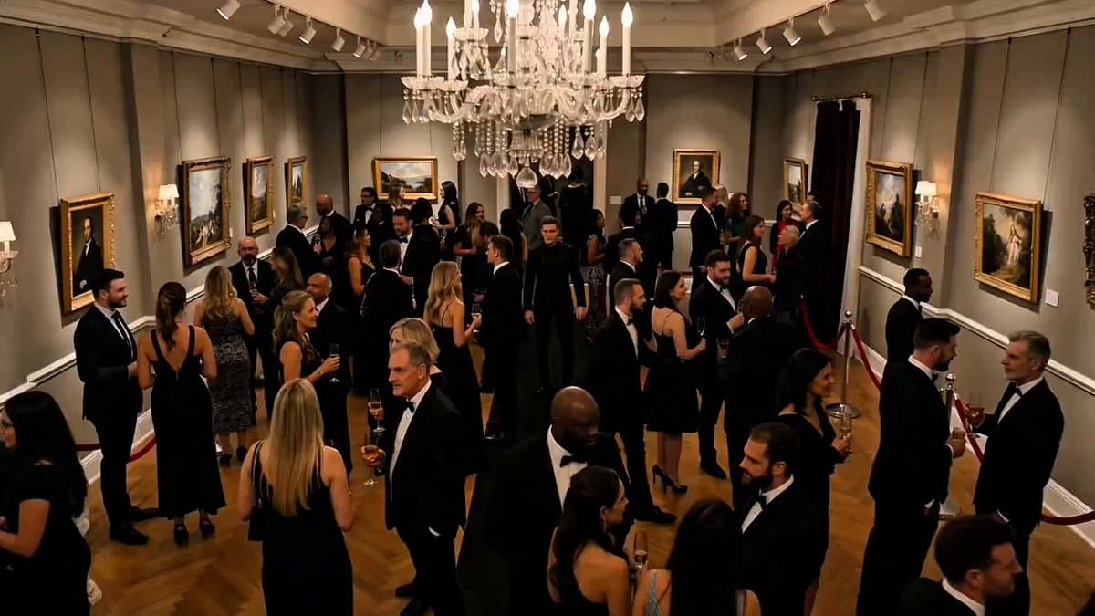 Art Exhibition Heist Cinematic Thriller preview