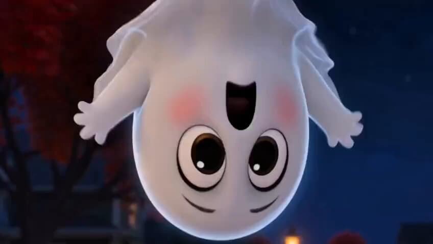 Adorable Ghost 3D Animation Storyboard preview