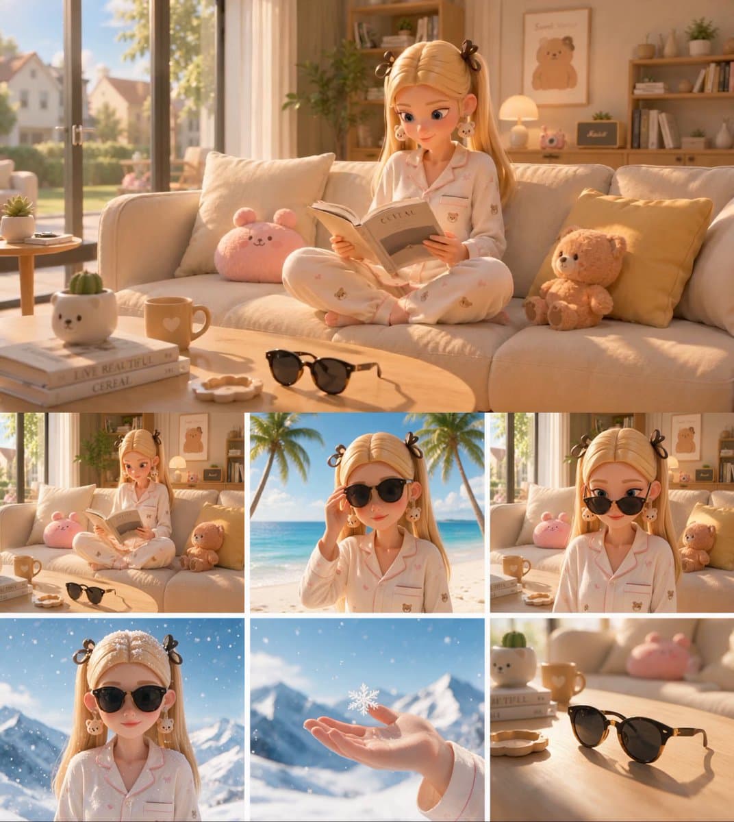 3D Eyewear Commercial Magic Transitions preview