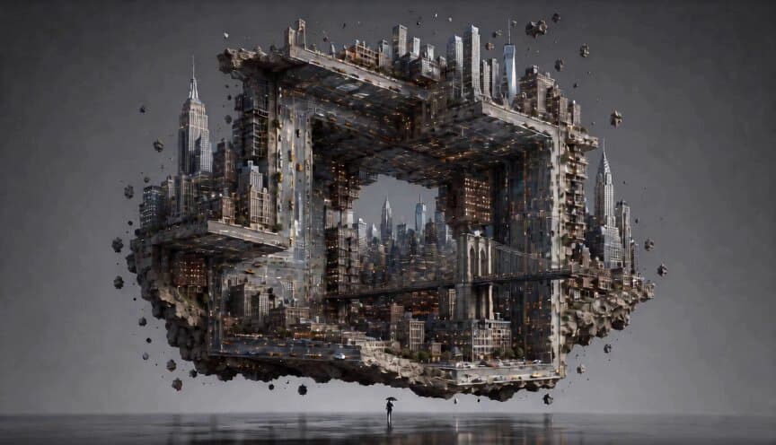 Impossible Gravity Cuboid City preview