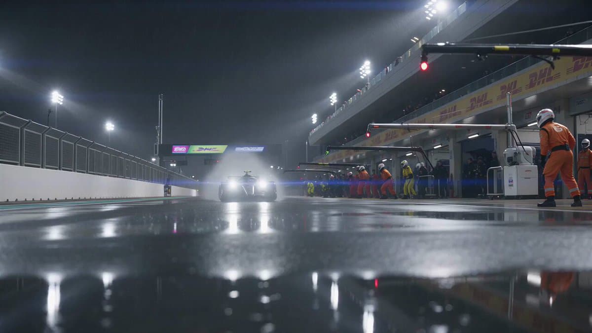 Formula 1 Night Rain Pit Stop preview