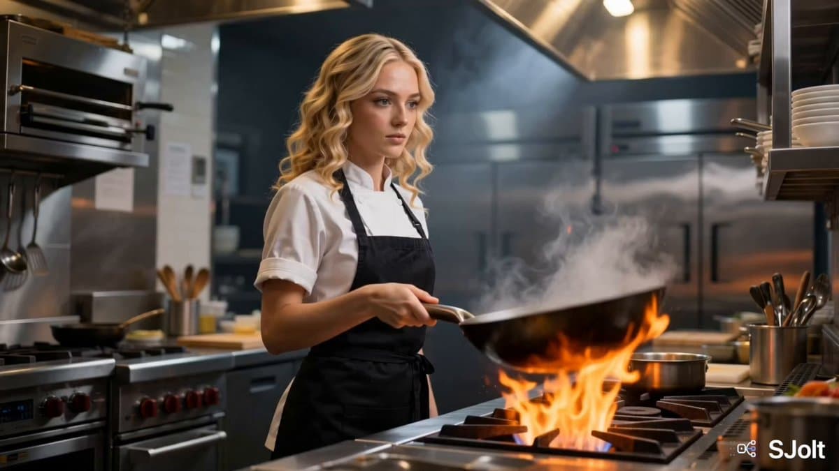 Cinematic Action Cooking Scene preview