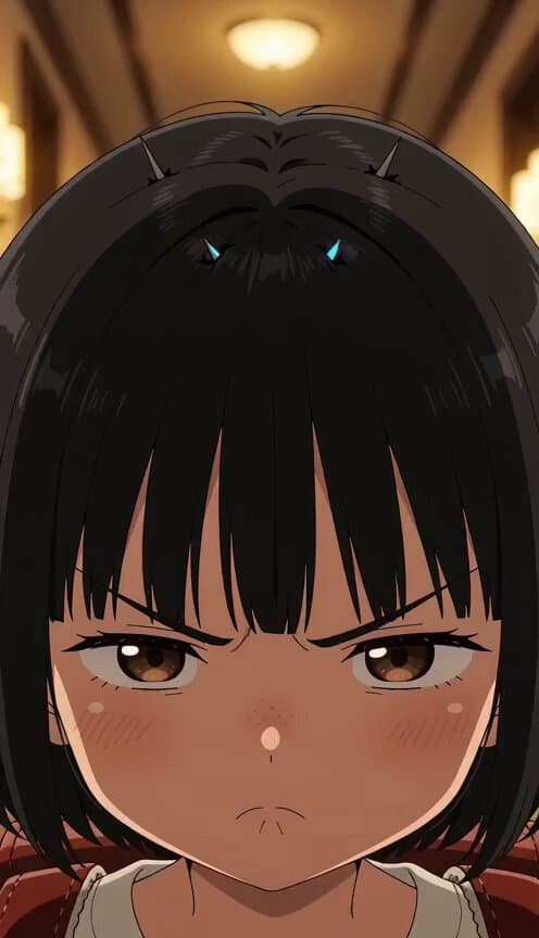 Anime Style Angry Girl Hair Ignition preview