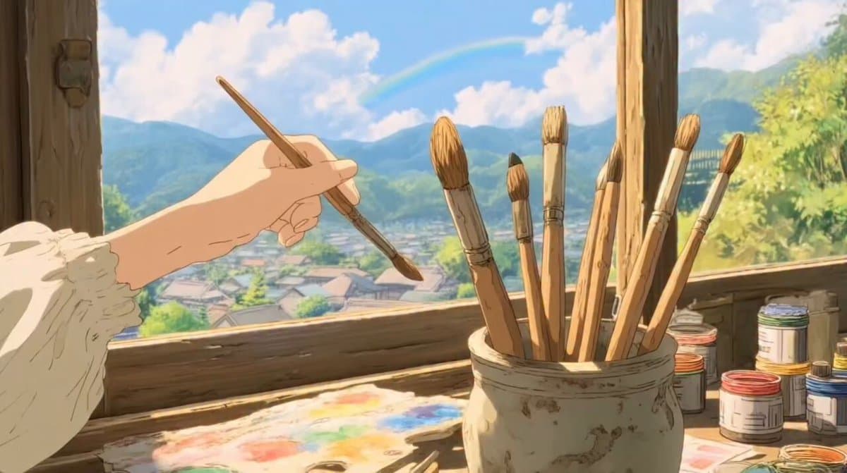 Ghibli-Style Studio Anime Sequence preview