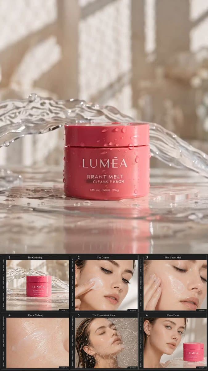 Skincare Ad Concept Video preview