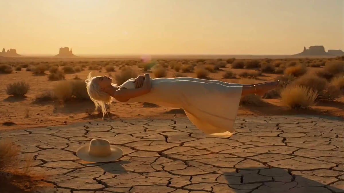 Cinematic Desert Angel Orbit preview