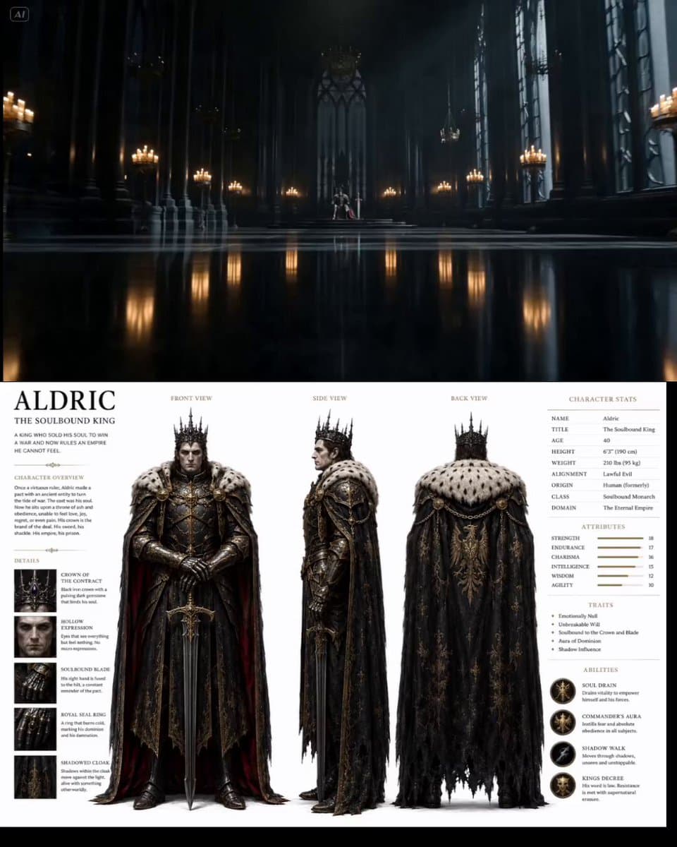 Cinematic Throne Room Sequence preview