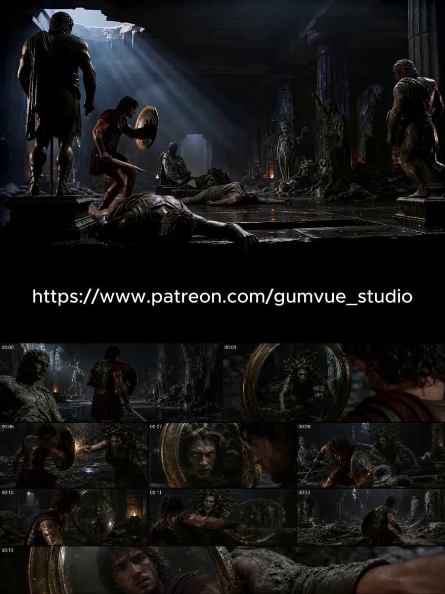 Dark Cinematic Greek Myth Epic preview