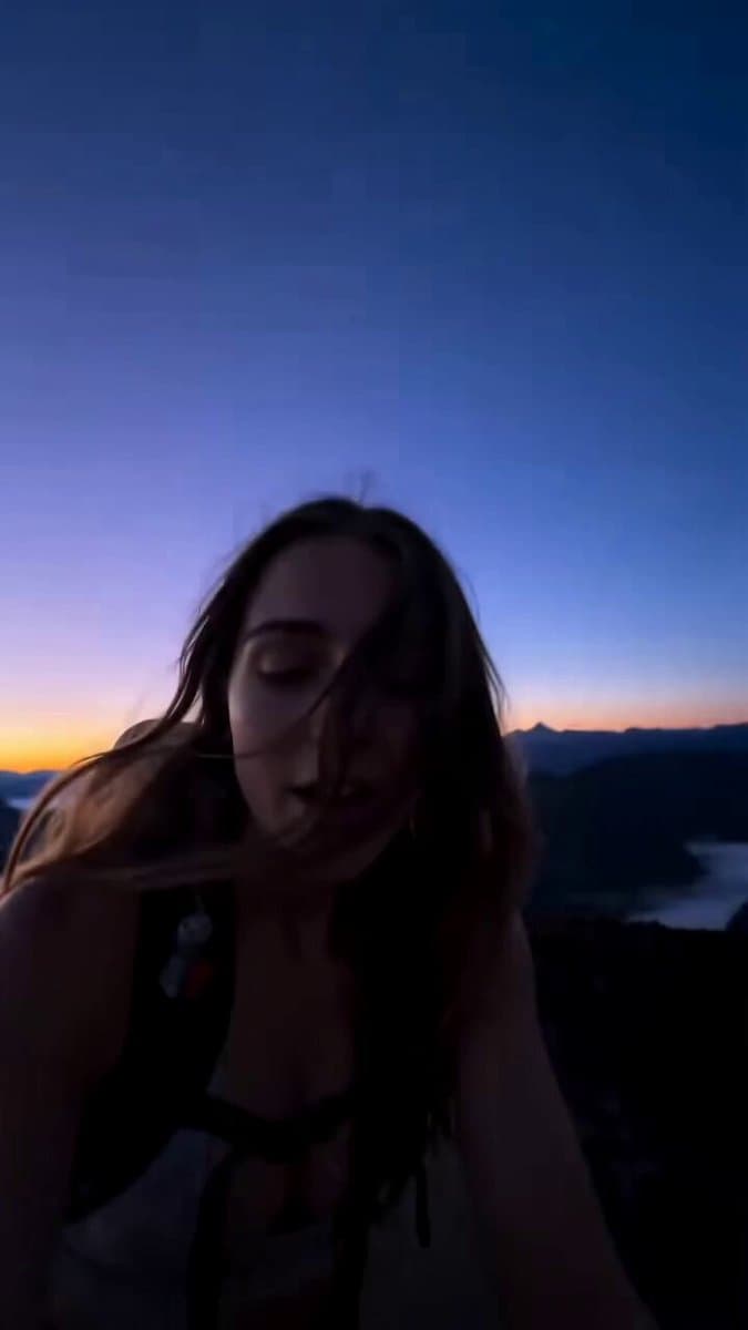 First-Person Mountain Sunrise Vlog preview
