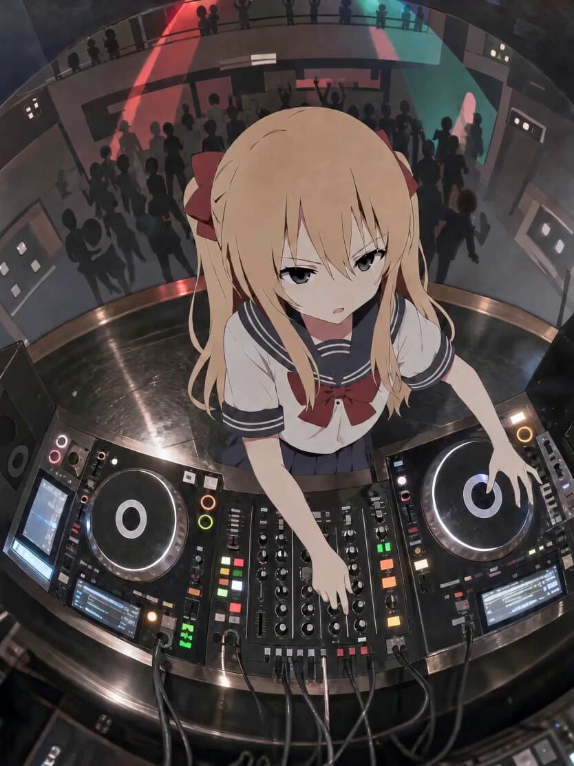 Anime DJ Girl Club Performance preview