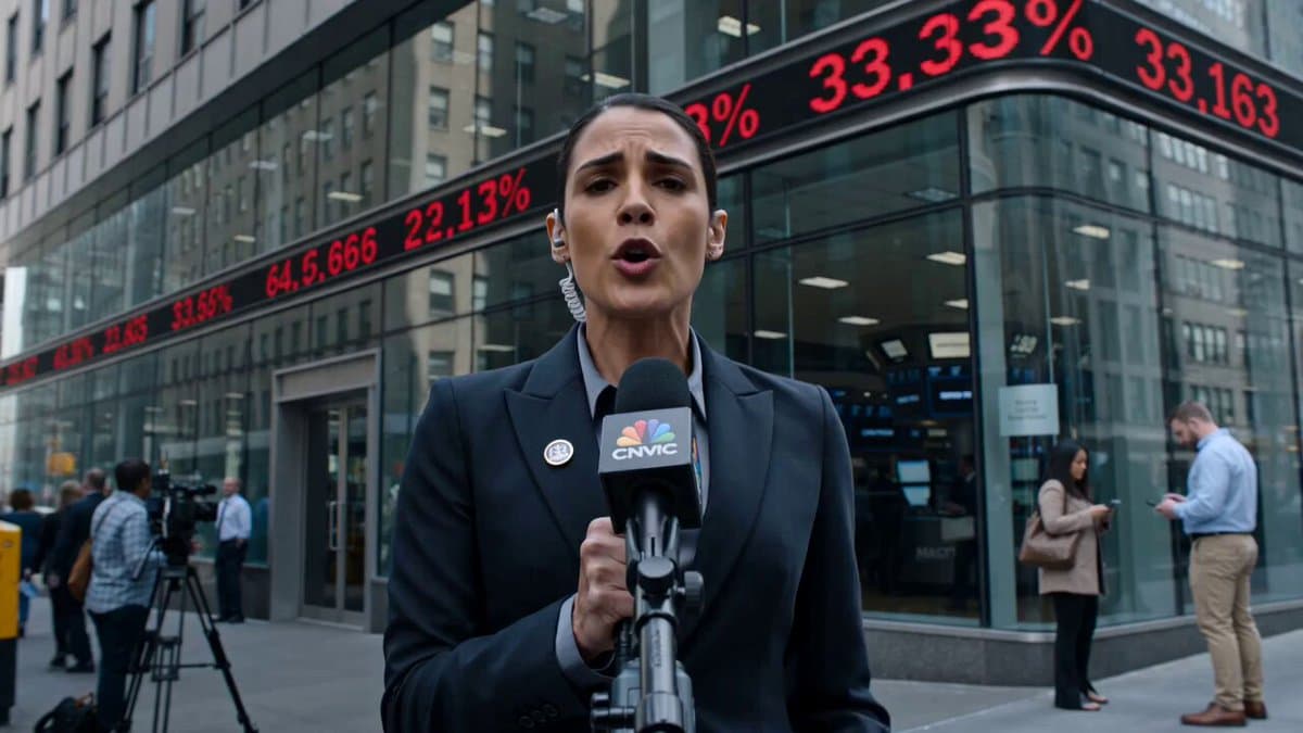 Stock Market Crash News Broadcast preview