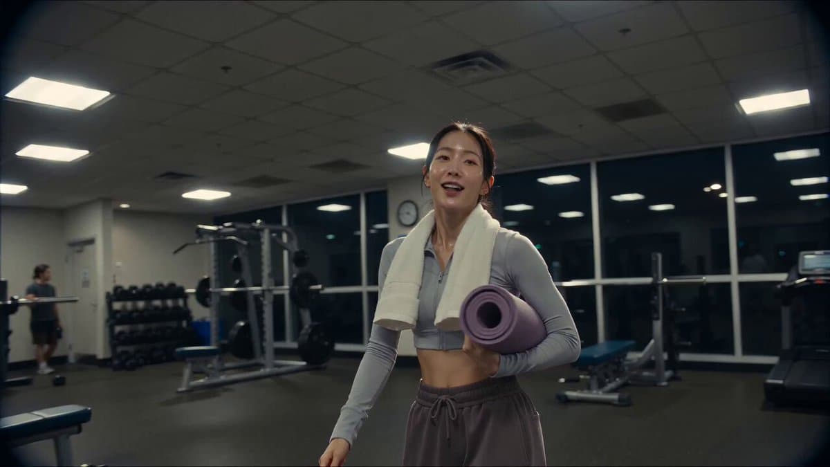 Vintage Camcorder Gym Vlog preview