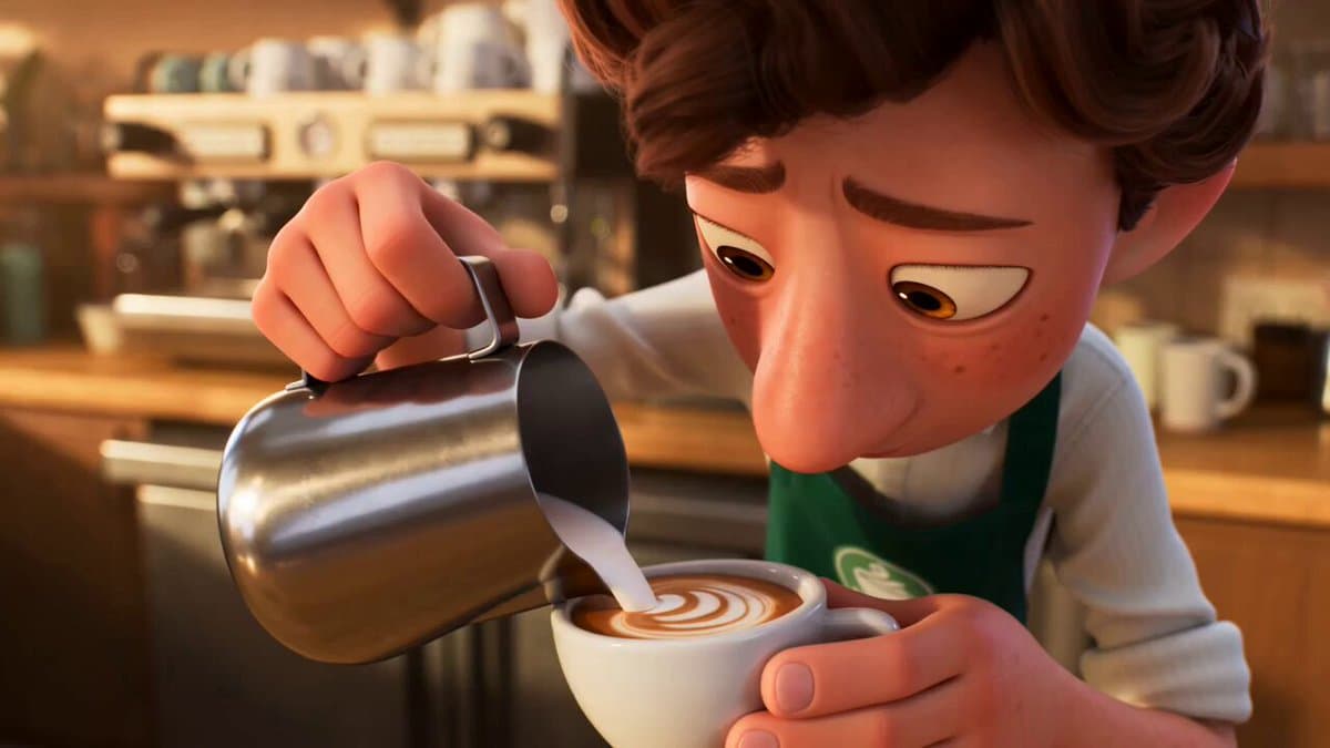 Pixar Style Coffee Shop Kindness preview