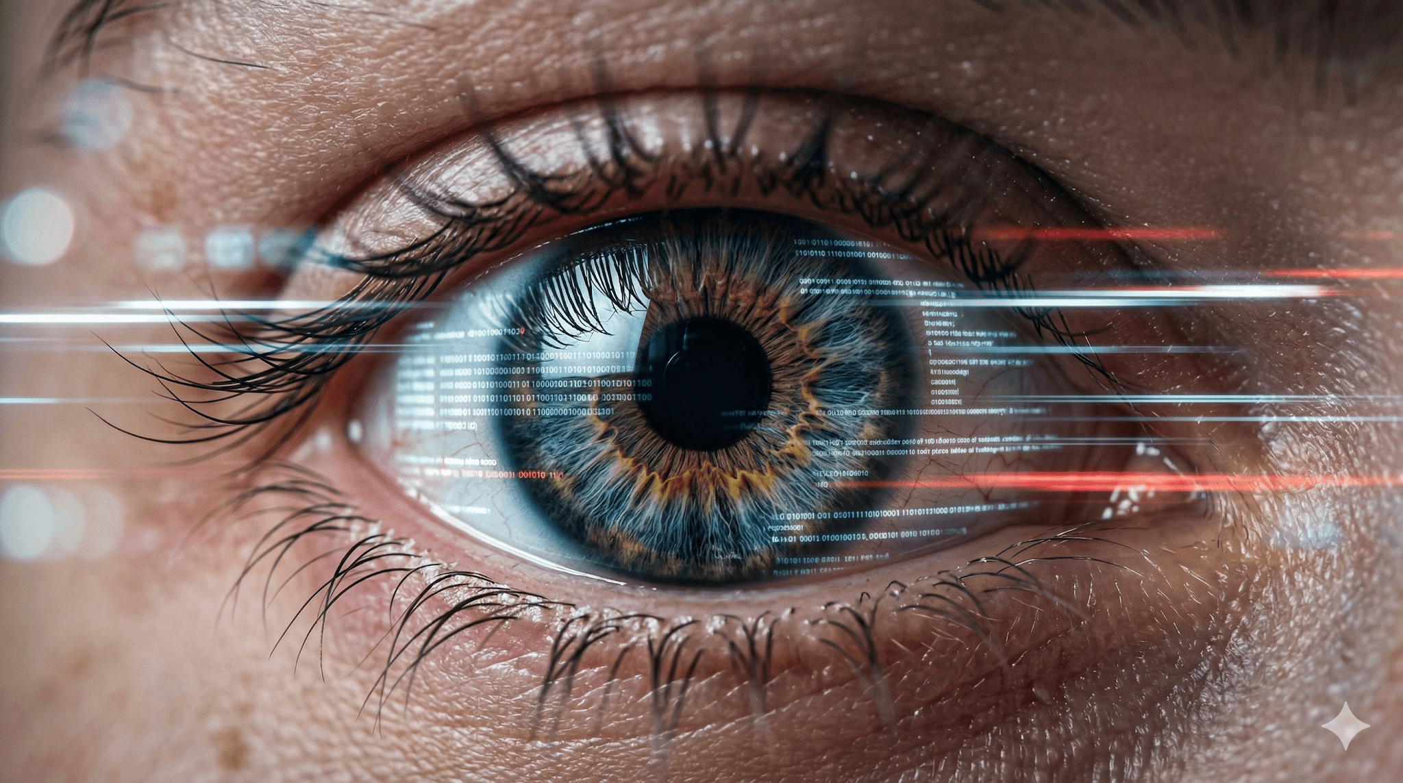 Macro Hyper-realistic Ultra-detailed Macro Close-up Of A Human... preview