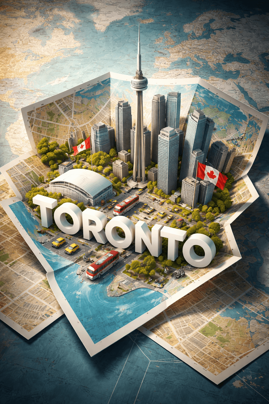 Image Miniature 3D Model Of A Famous City preview