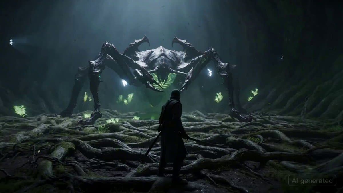 Surreal Ronin Action Scene preview