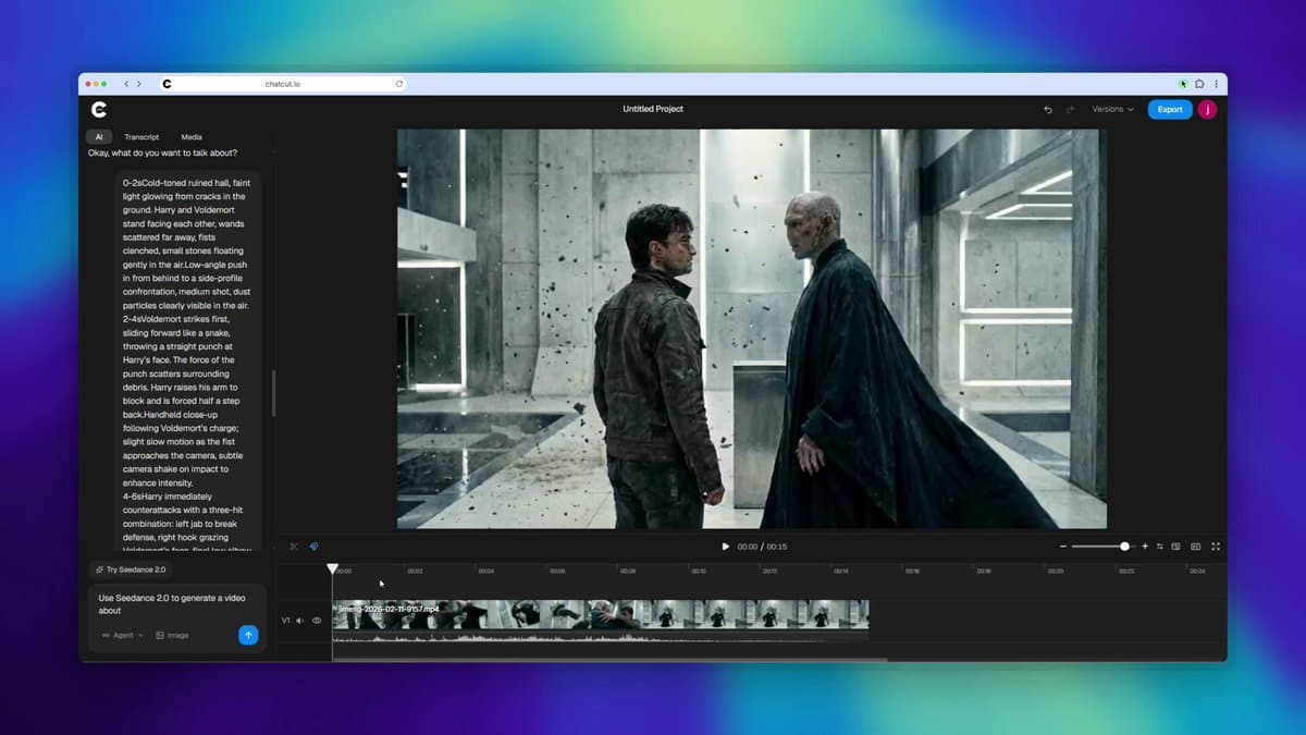 Harry Potter vs Voldemort Fight Scene preview