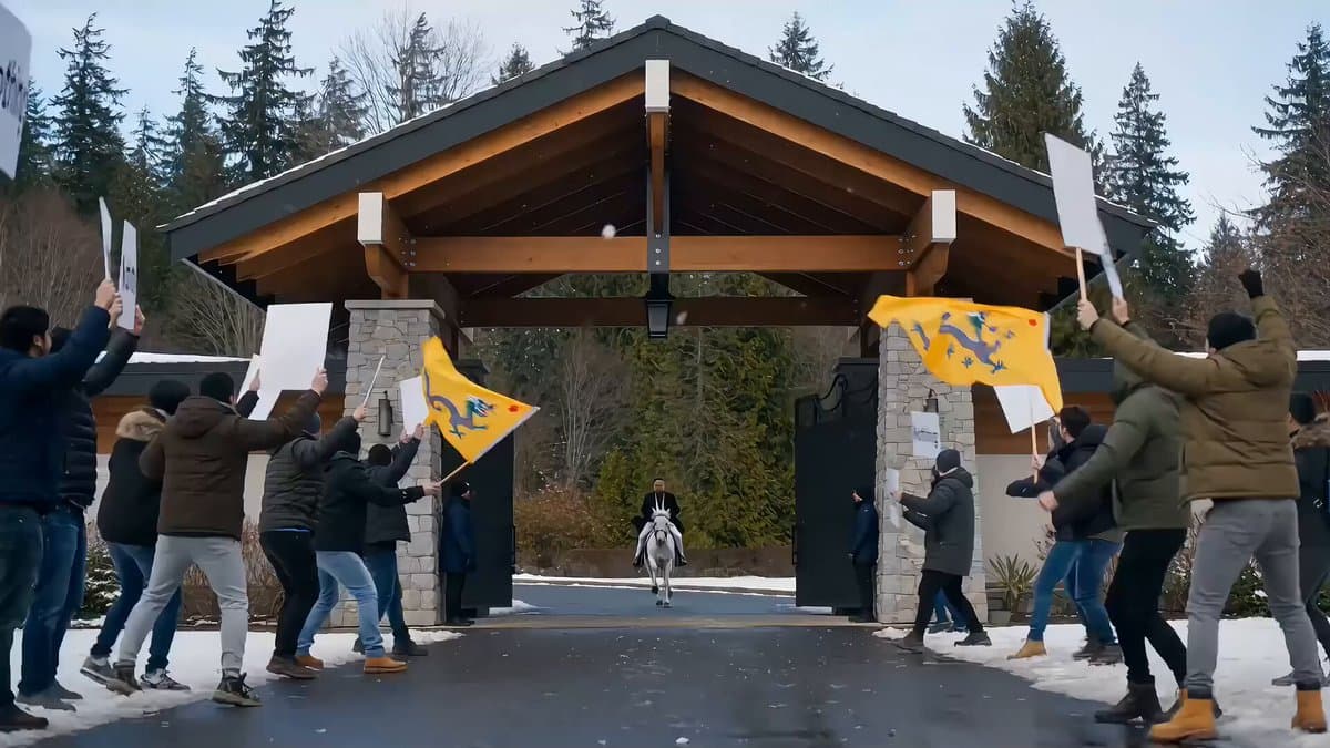 Equestrian Charge in Vancouver Luxury District preview