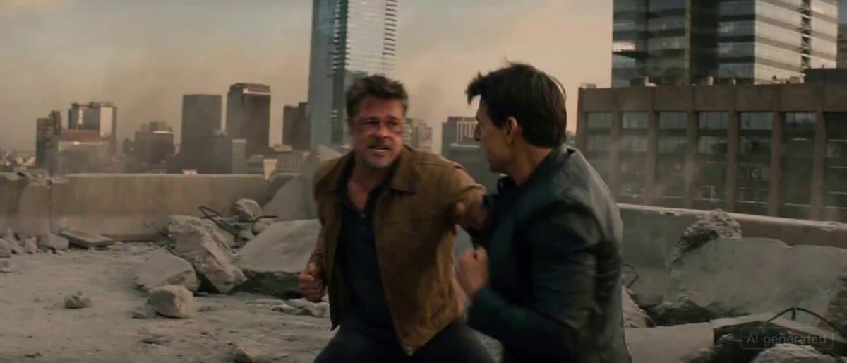 Brad Pitt and Tom Cruise Fight Scene preview
