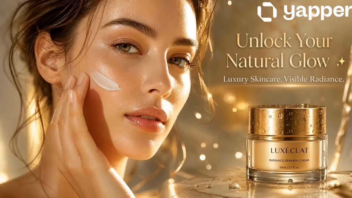 Luxury Skincare Commercial Radiance preview