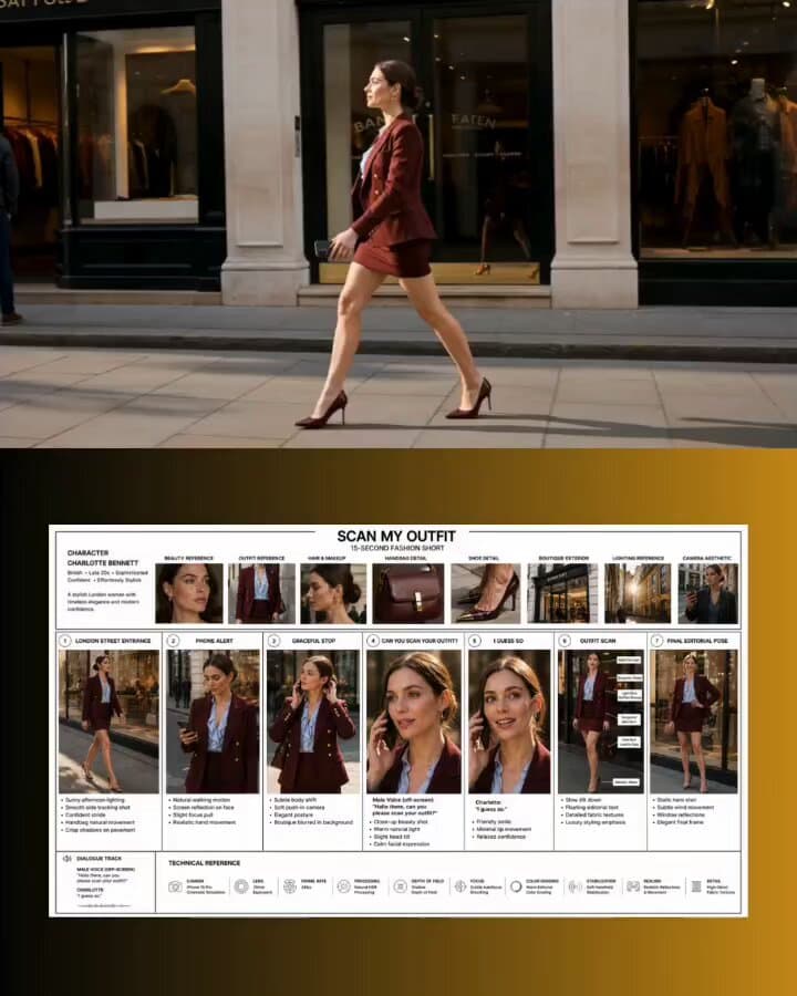 London Chic Fashion Scan Video preview