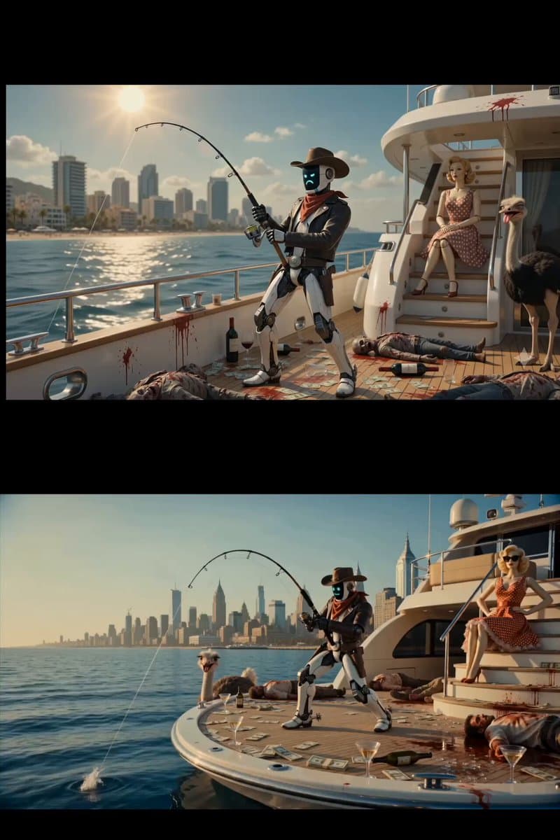 Surreal Scavenger Yacht Scene preview