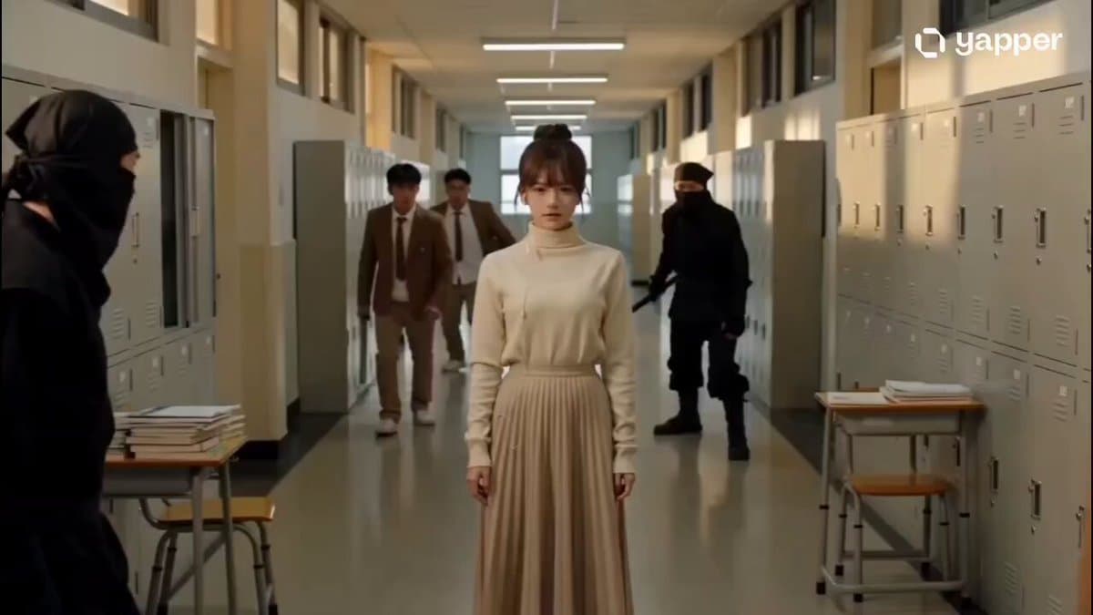 Telekinetic Corridor Action Scene preview