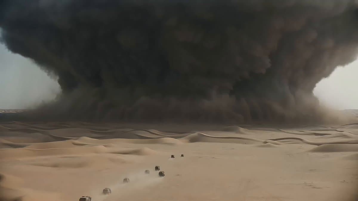 Cinematic Sandstorm Desert Chase preview