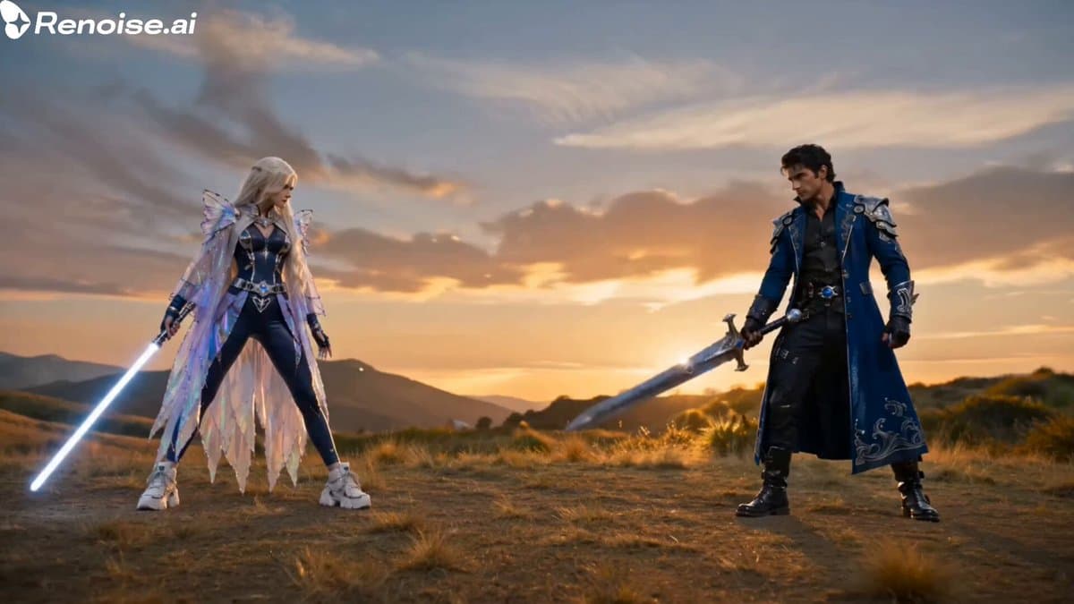 Cinematic Sword Duel Butterfly Climax preview