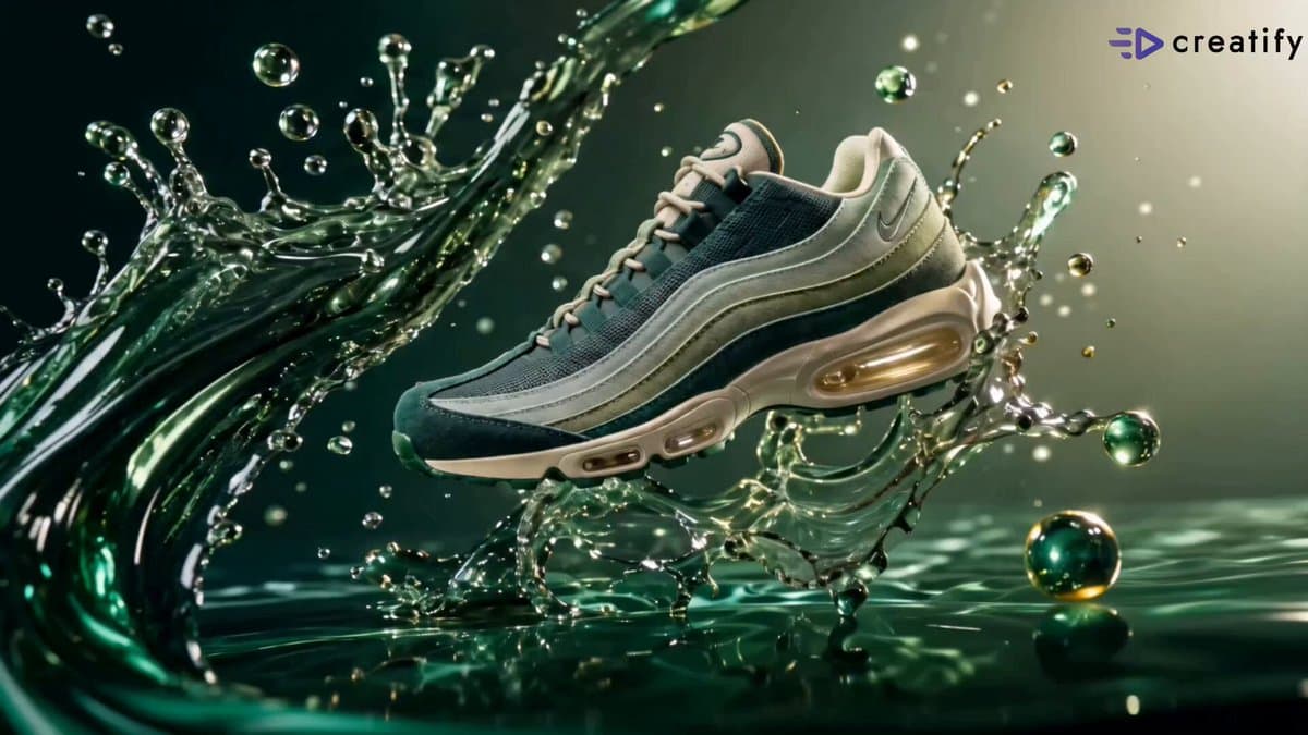 Emerald Aurora Nike Fashion Campaign preview