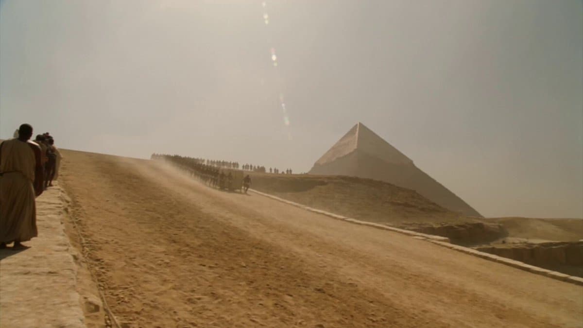 Great Pyramid Construction Documentary Footage preview