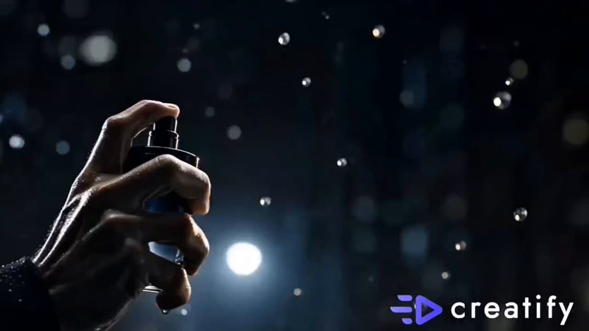 Luxury Perfume Cinematic Action preview