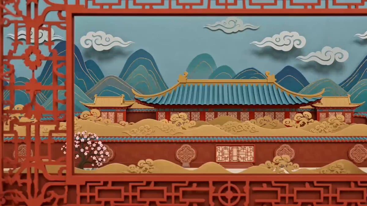 Chinese Paper-Cut Animation Style Video Prompt preview