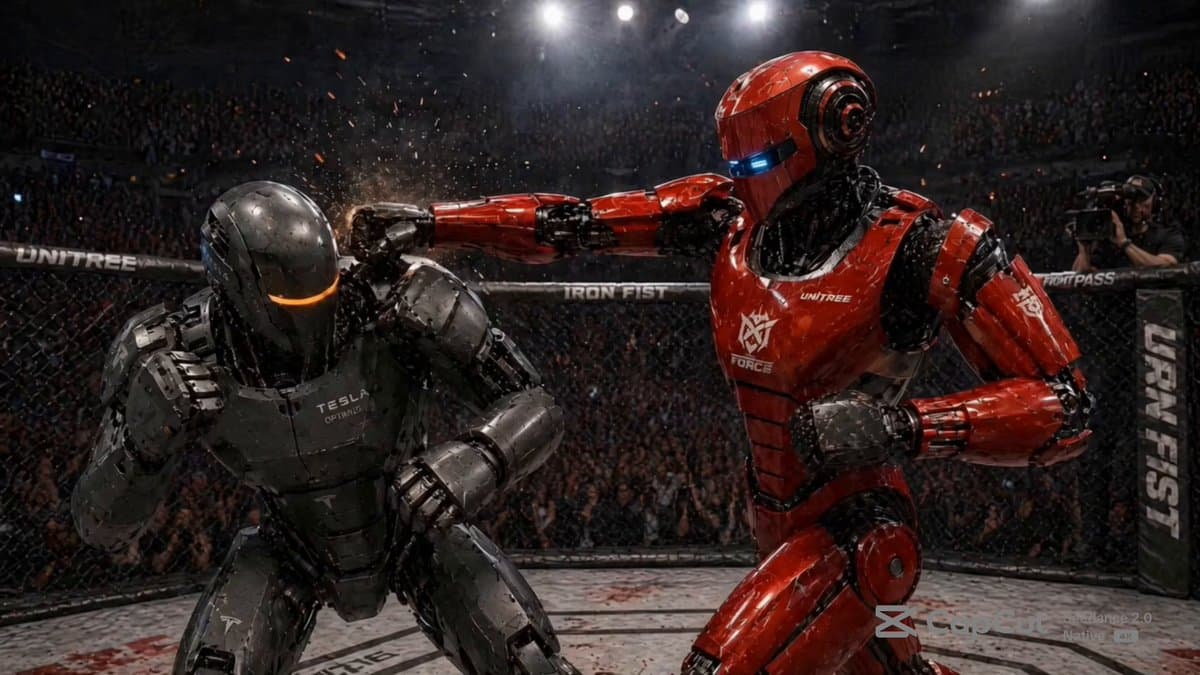 Robot MMA Octagon Battle preview