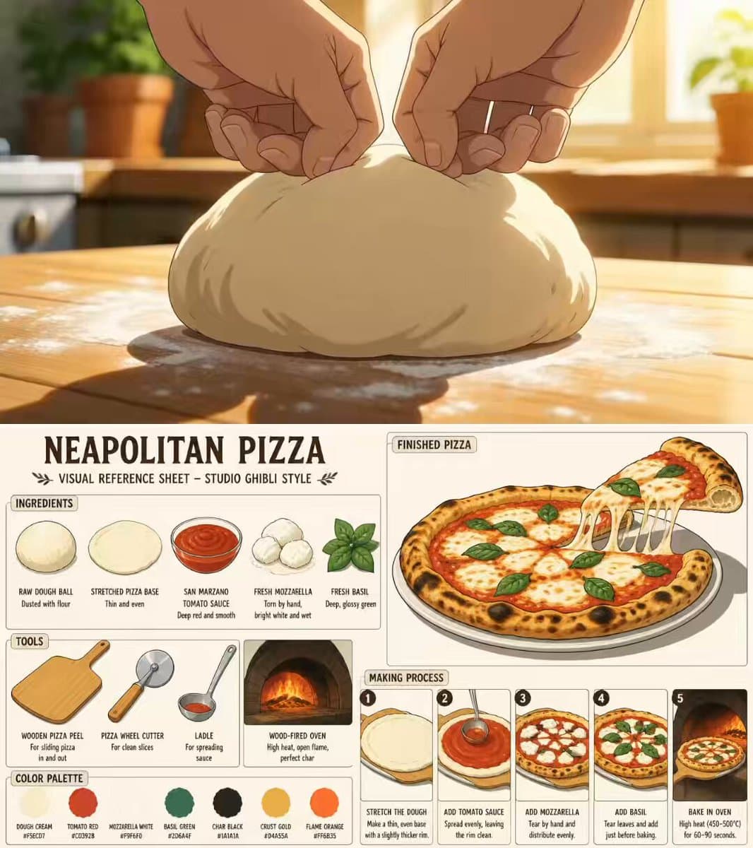 Ghibli Aesthetic Anime Cooking Video preview